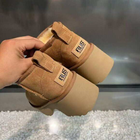 UGG Women's Boots Classic Ultra Mini New Heights chestnut - Picture 7 of 7